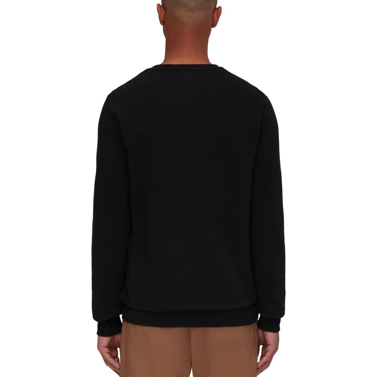 MAMMUT - Poleron Hombre Mammut Core Ml Crew Neck 1862 Negro