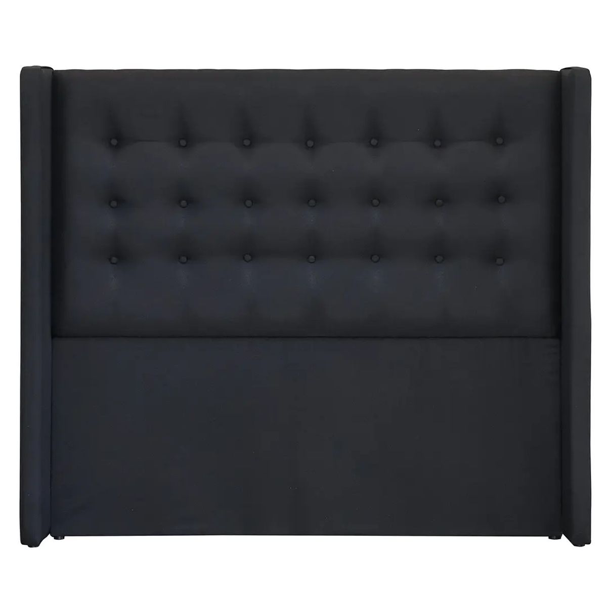 BLOCCARE - Respaldo De Cama King - Con Retorno Negro