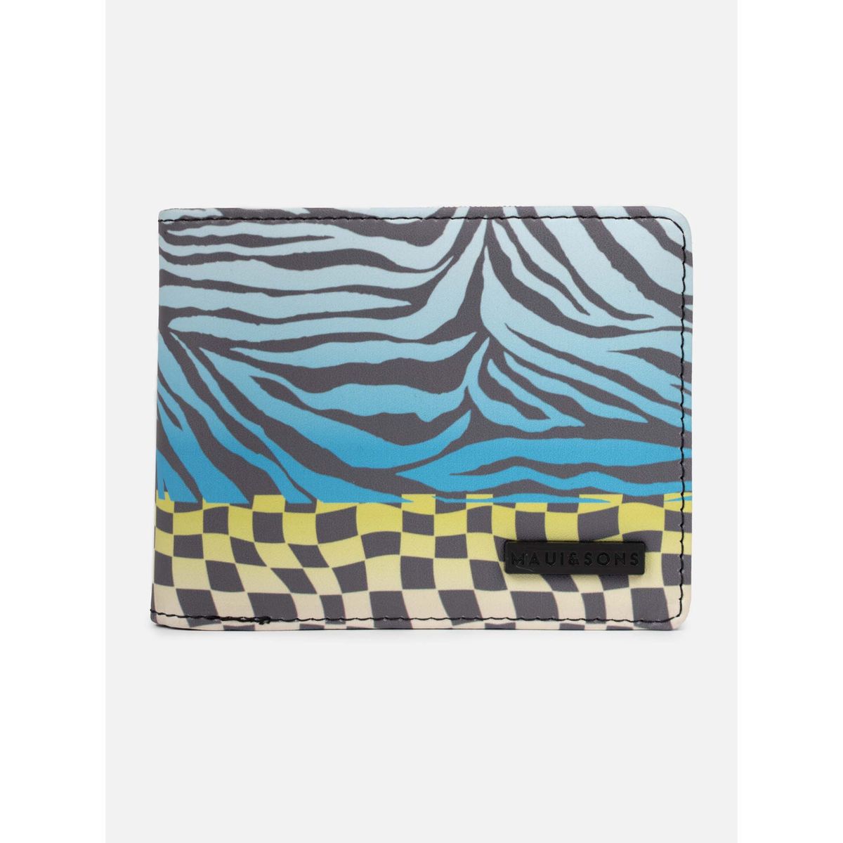 MAUI AND SONS - Billetera Zebra Chezz  Multicolor Hombre Maui And Sons