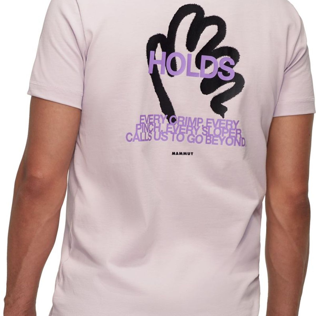 MAMMUT - Polera Hombre Massone Hold Beige Mammut