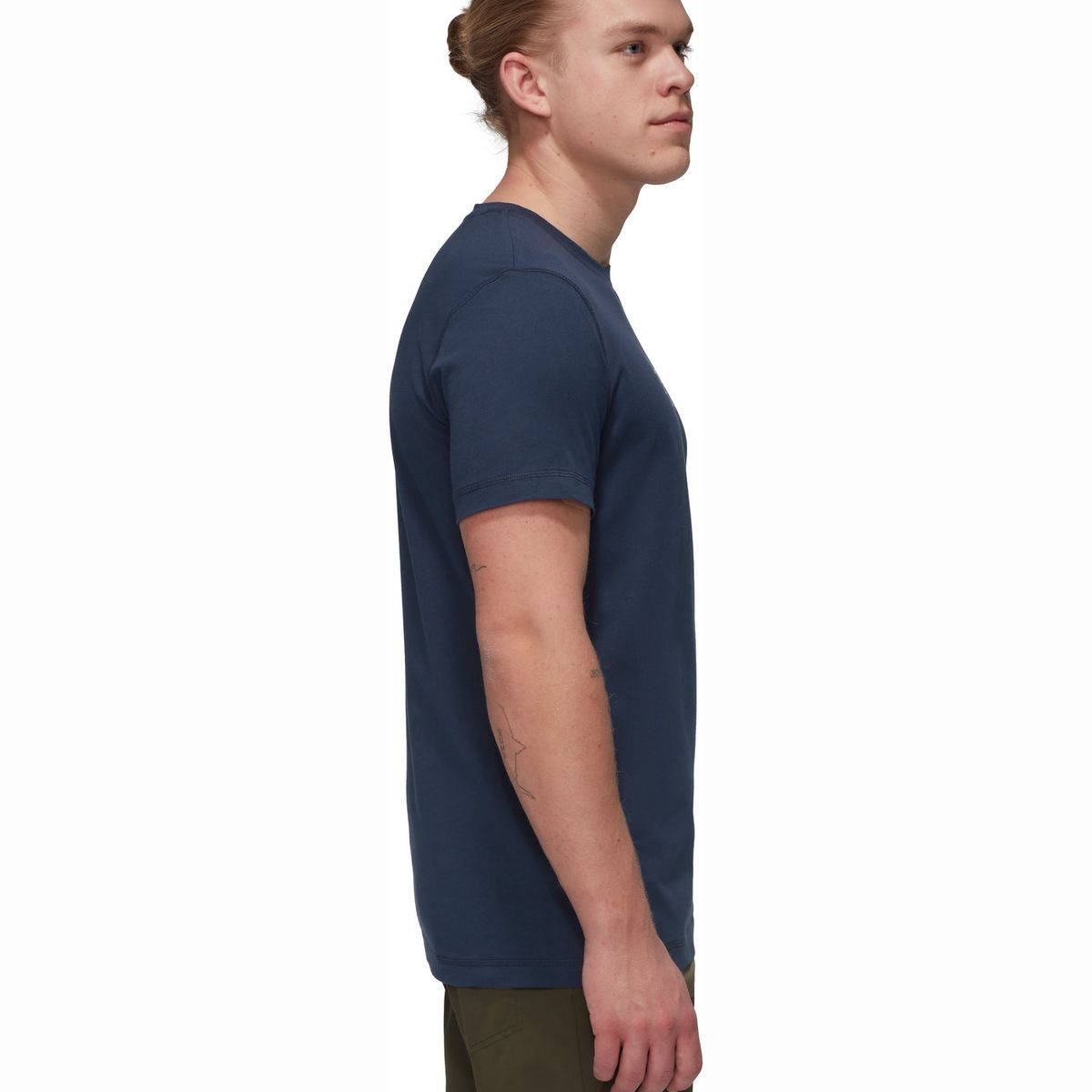 MAMMUT - Polera Hombre Mammut Core Logo Azul