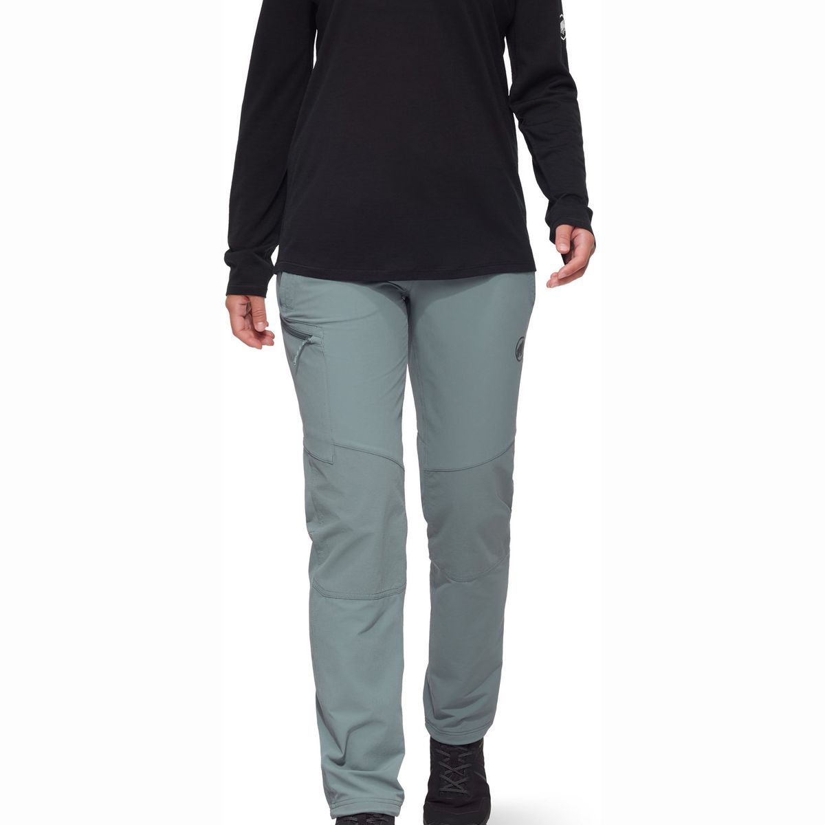 MAMMUT - Pantalón Mujer Mammut Runbold Guide So Gris