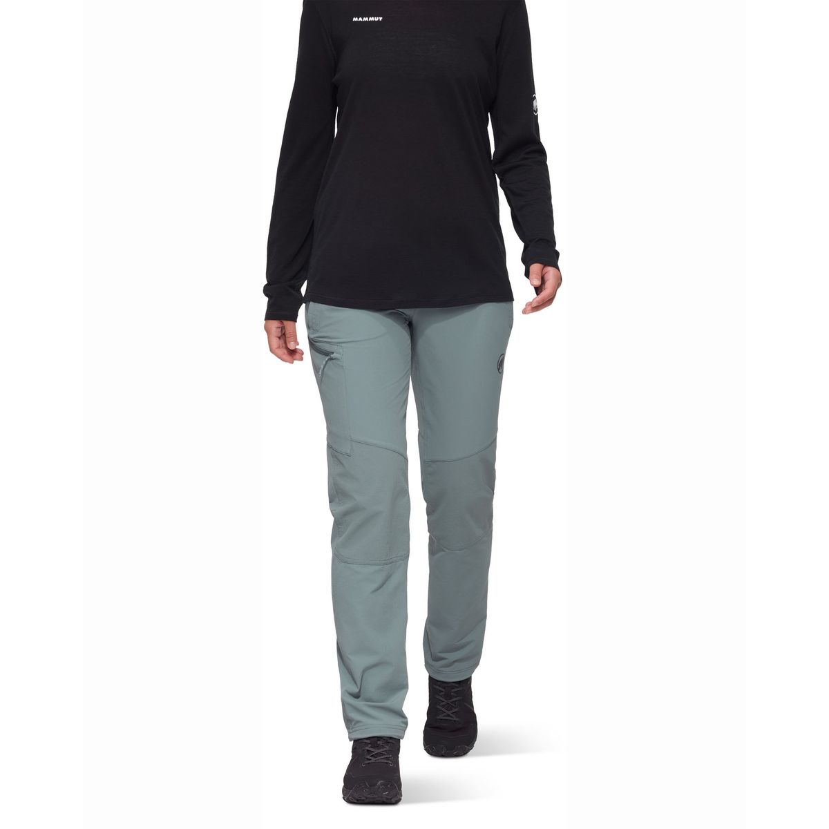 MAMMUT - Pantalón Mujer Mammut Runbold Guide So Gris