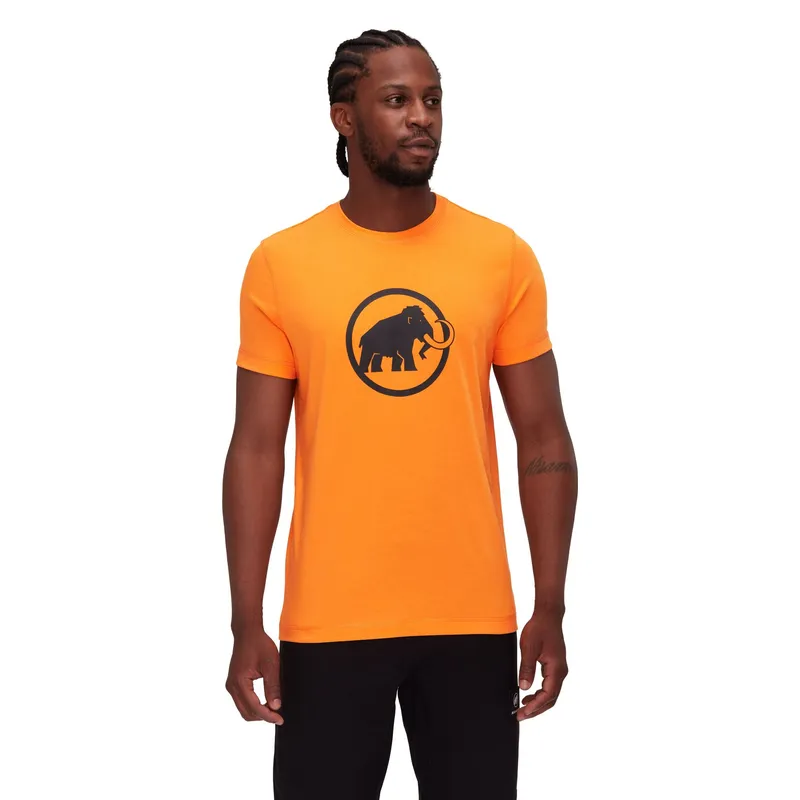 MAMMUT - Polera Hombre Core Classic Naranjo Mammut