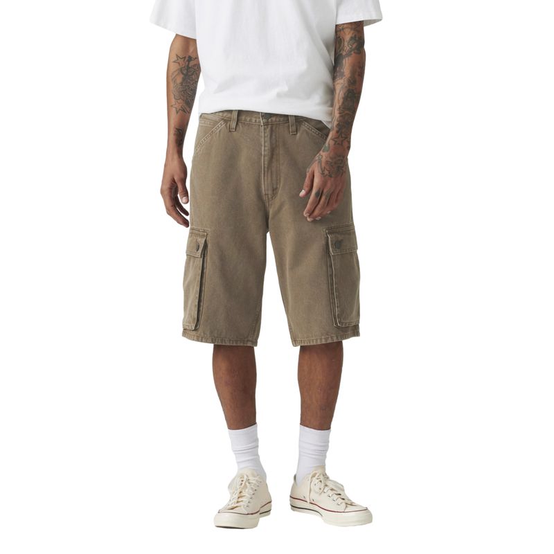 LEVIS - Shorts Hombre 478 Baggy Cargo Café Levis