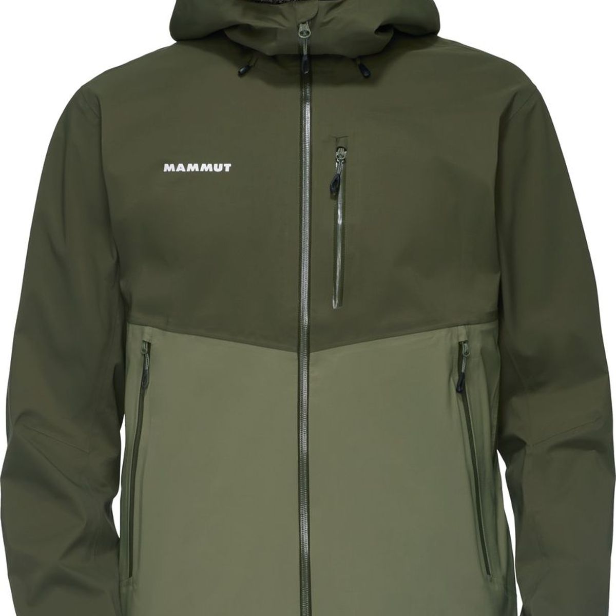 MAMMUT - Chaqueta Hombre Alto Guide Hs Hooded Verde Mammut
