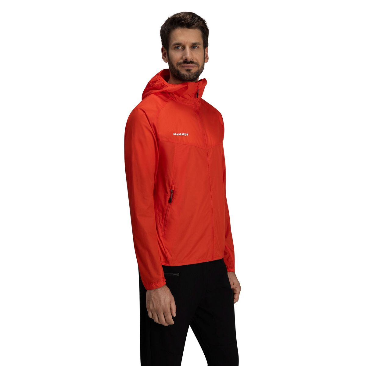 MAMMUT - Chaqueta Hombre Convey Wb Hooded Jacket Af Rojo Mammut