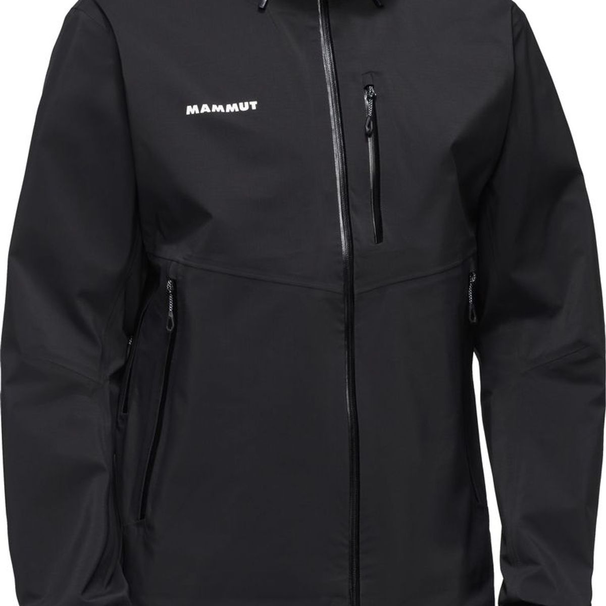 MAMMUT - Chaqueta Hombre Alto Guide Hs Hooded Negro Mammut