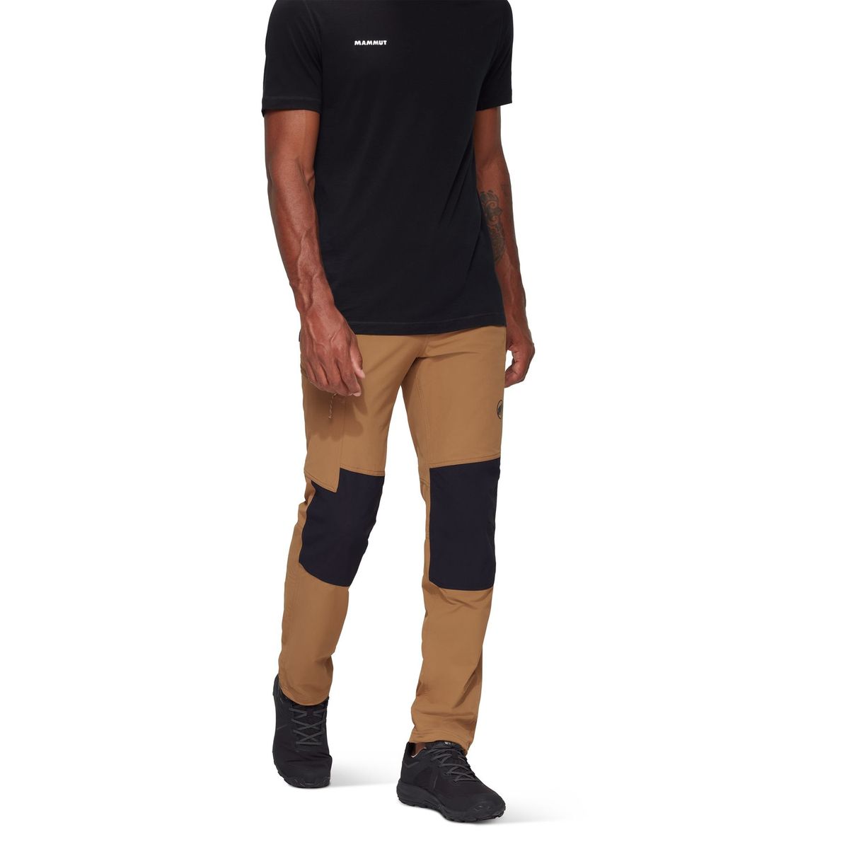 MAMMUT - Pantalón Hombre Runbold Guide So Café Mammut