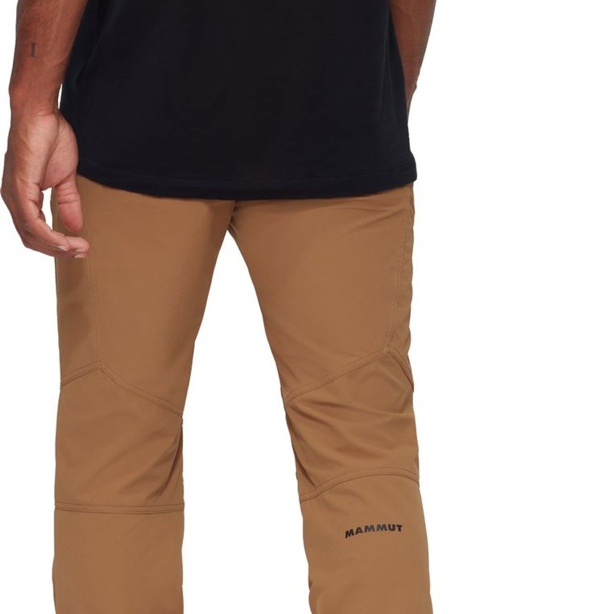 MAMMUT - Pantalón Hombre Runbold Guide So Café Mammut