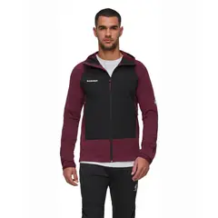 MAMMUT - Polar Hombre Massone Ml Hooded Rojo