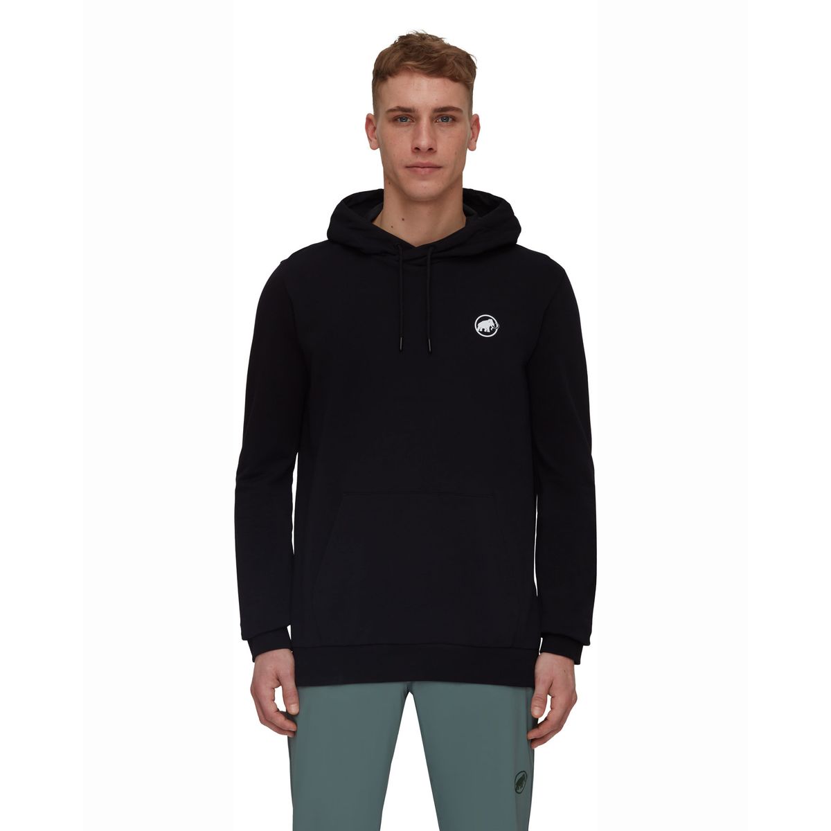 MAMMUT - Poleron Hombre Mammut Ml Hoody Original Negro