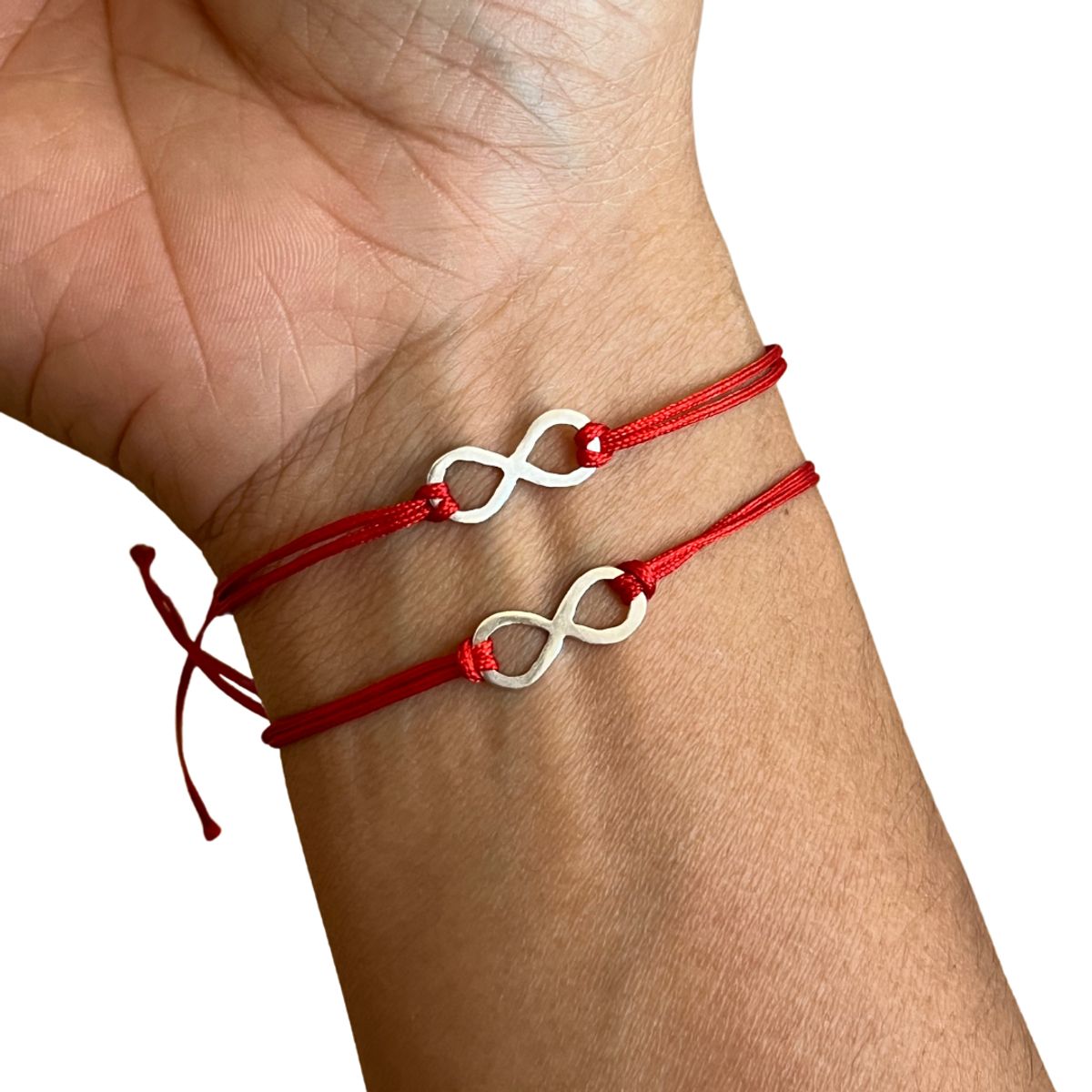 GENERICO - PULSERA PLATA INFINITO PAREJAS