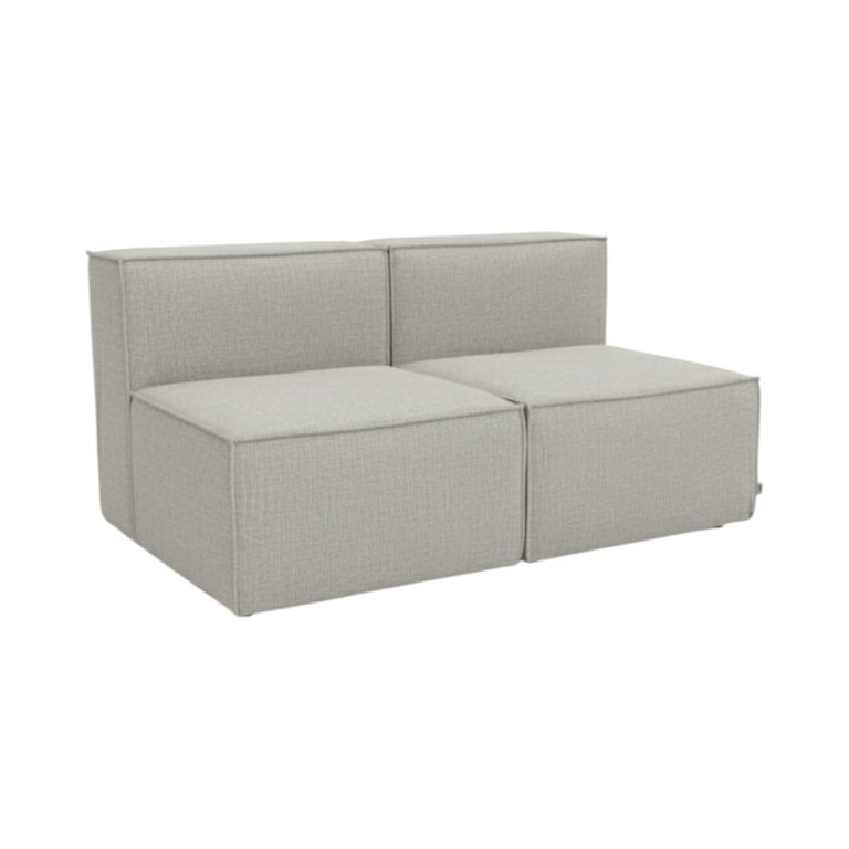 SOFA MADRID DOS CUERPOS LINO GRIS CLARO Gris claro