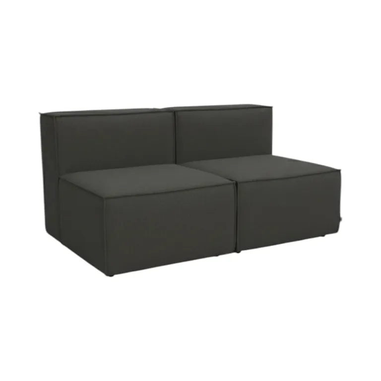 SOFA MADRID DOS CUERPOS LINO GRIS OSCURO Gris oscuro