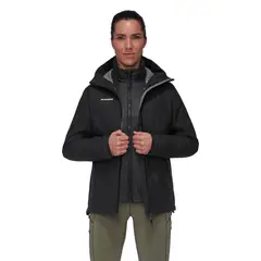 MAMMUT - Chaqueta Mujer Alto Light 3 In 1 Hs Hooded Negro