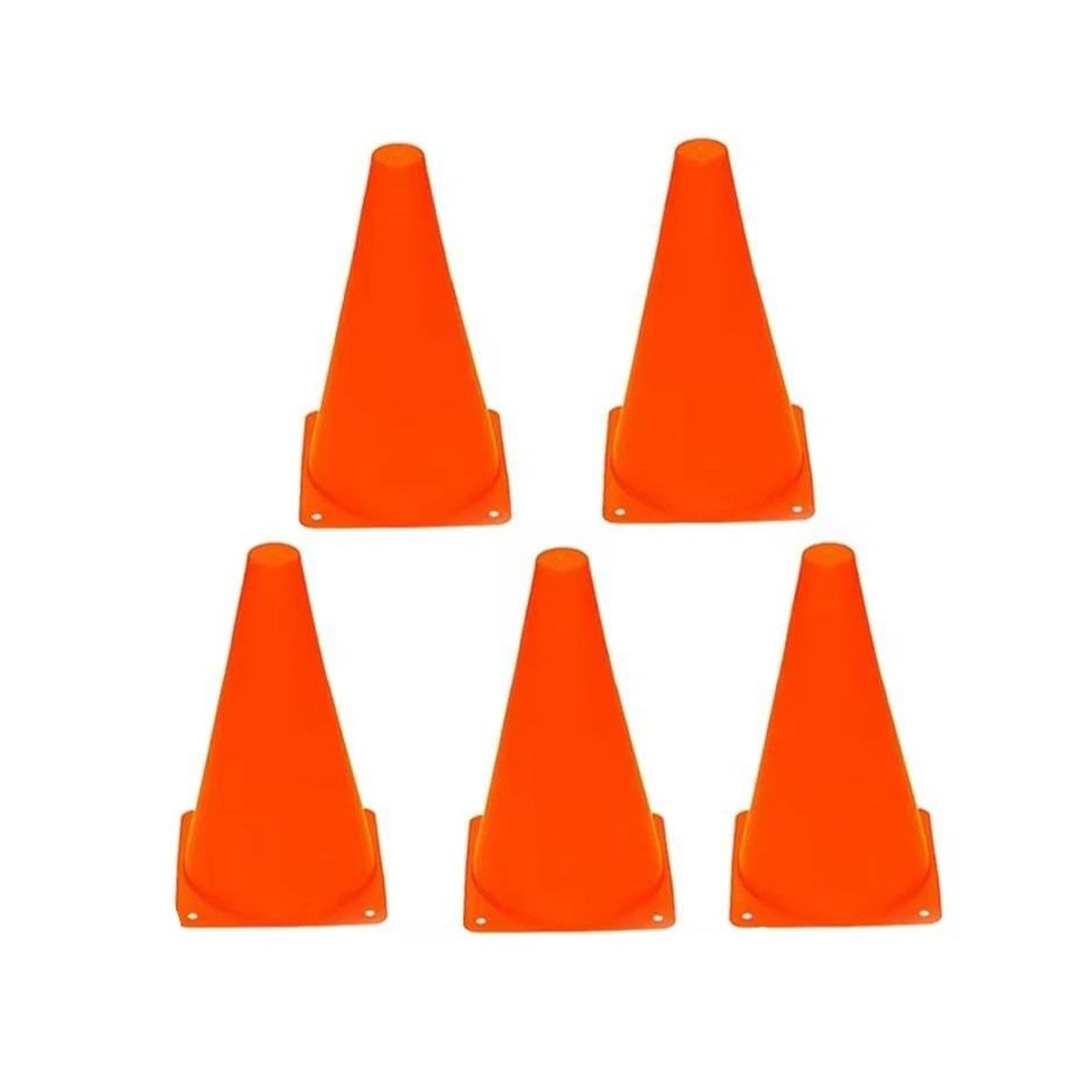 GENERICO - set 5 conos de agilidad 23cm