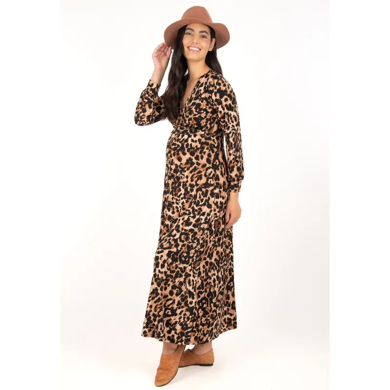 MADREMIA - Vestido Maternal Lactancia Dani Animal Madremia