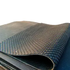 QRUBBER - Piso Antifatiga Hexagonal Uso Establo 122 x 183 cm