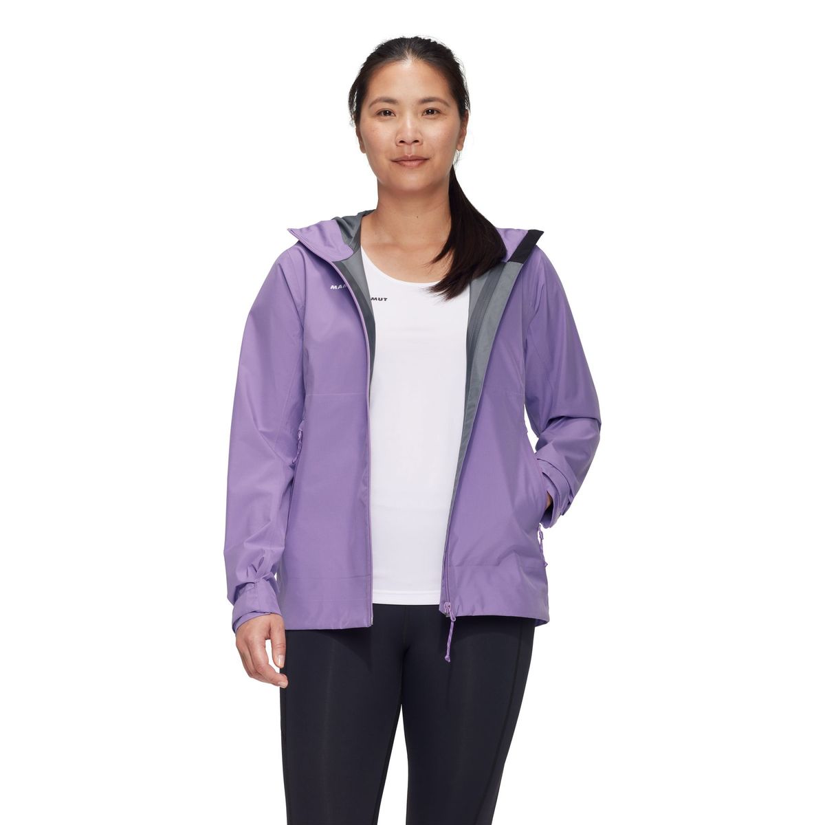 MAMMUT - Chaqueta Mujer Alto Light Hs Hooded Morado Mammut