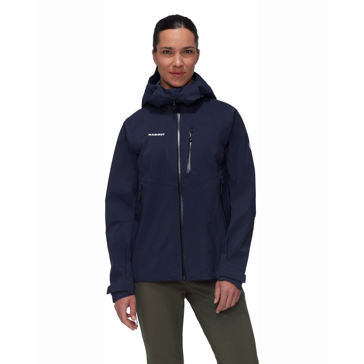 MAMMUT - Chaqueta Mujer Alto Guide Hs Hooded Azul Mammut