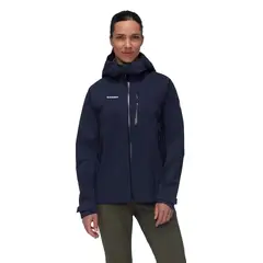 MAMMUT - Chaqueta Mujer Alto Guide Hs Hooded Azul