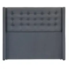 BLOCCARE - Respaldo De Cama Super King - Con Retorno Gris