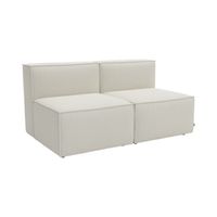 SOFA MADRID DOS CUERPOS LINO CRUDO