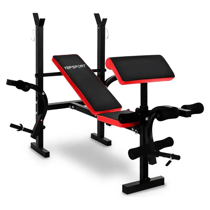 YEP S - Banca Multifuncional Pesas Pecho Piernas Abs 2243