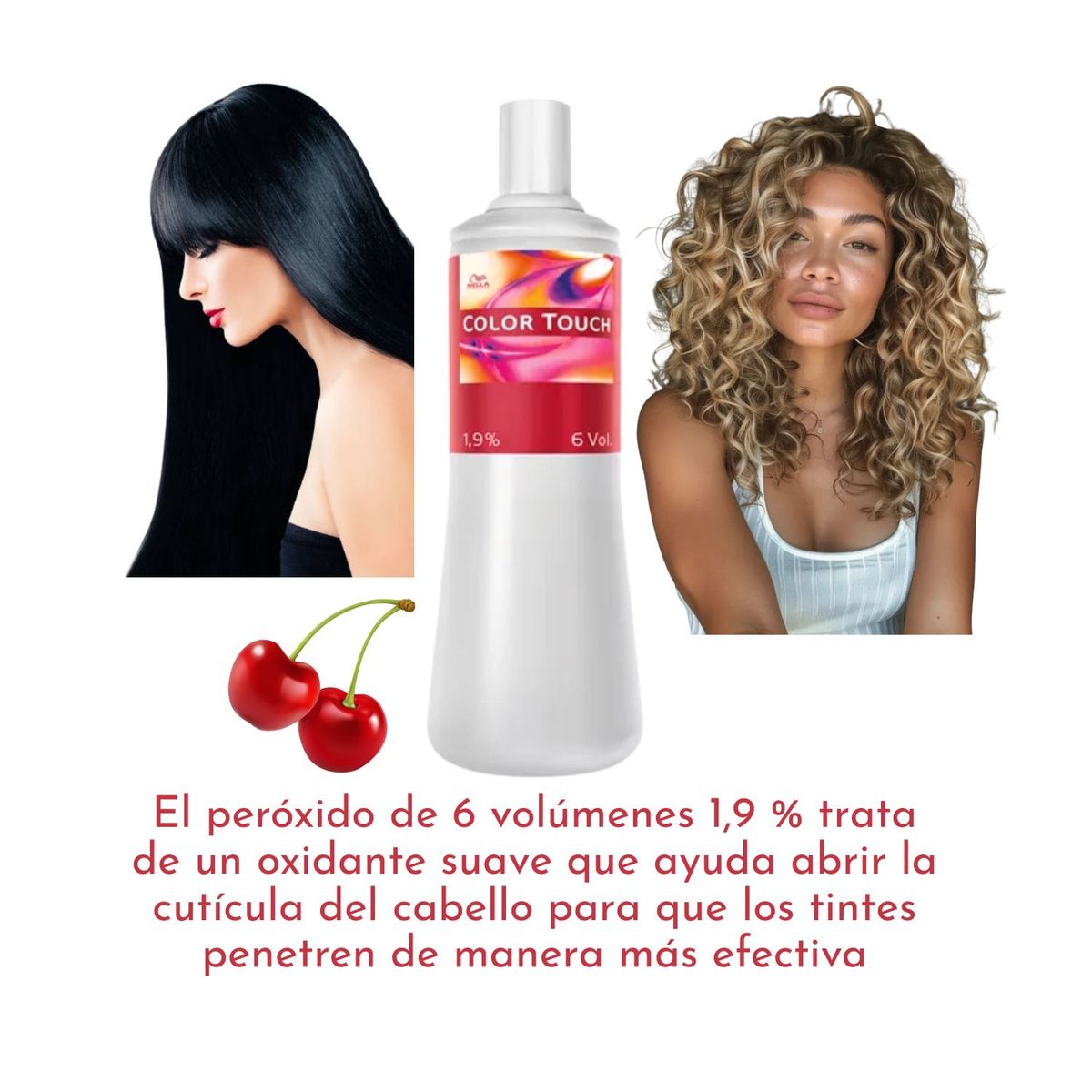 WELLA - Emulsion Wella Colour Touch 1000ml  6 VOL Tono Sobre Tonos Refrescar Color