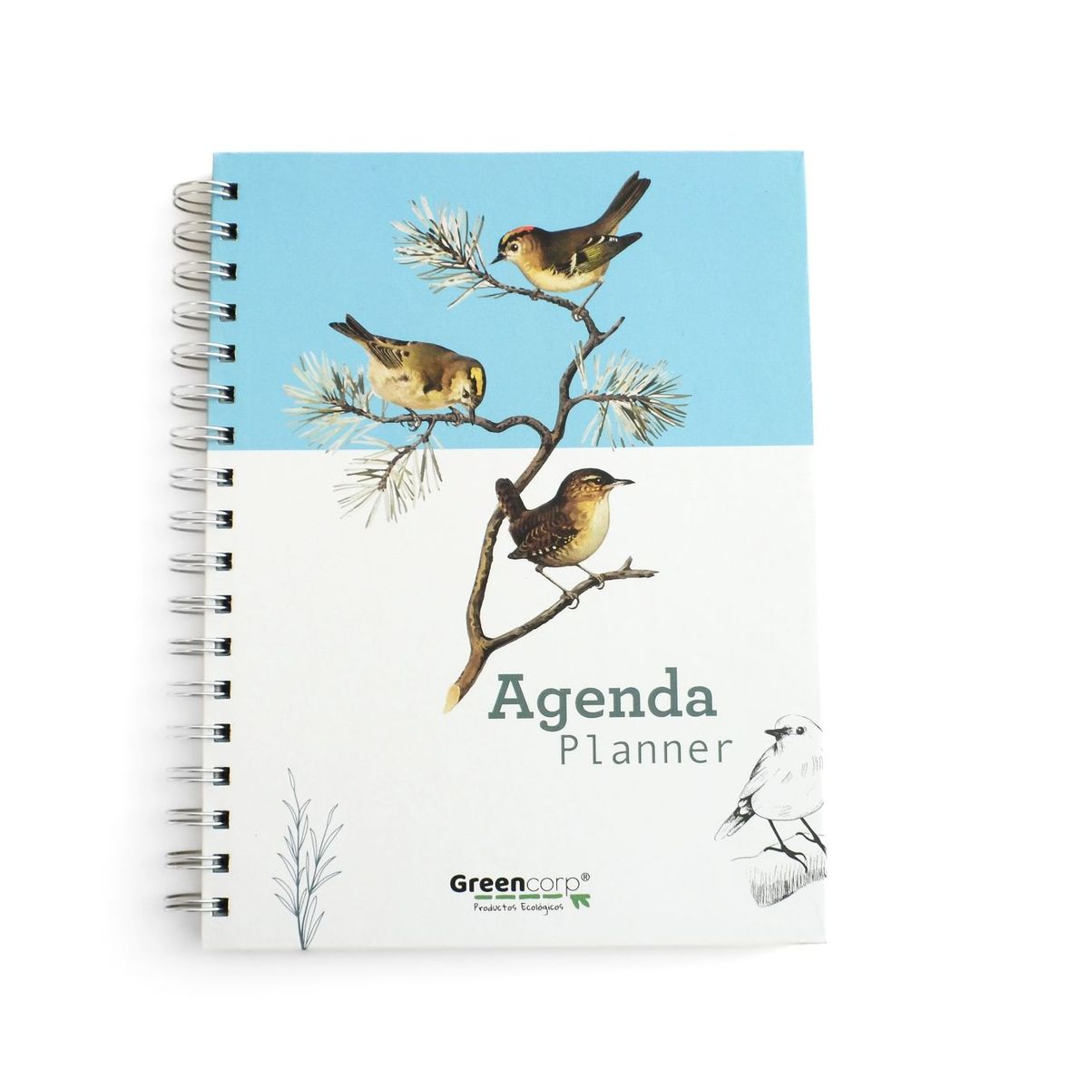 GREENCORP - PLANNER AGENDA ECOLOGICO DISEÑO AVES