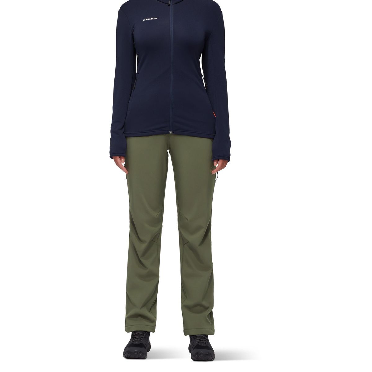 MAMMUT - Pantalón Mujer Runbold Winter So Verde Mammut