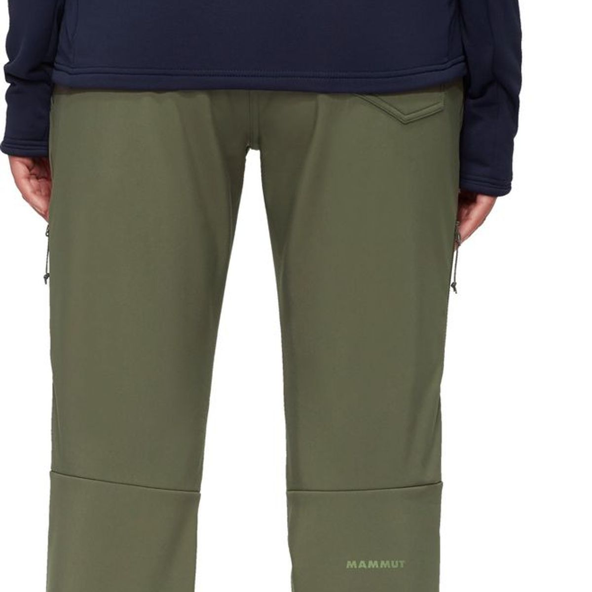 MAMMUT - Pantalón Mujer Runbold Winter So Verde Mammut