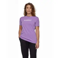 MAMMUT - Polera Mujer Core Logo Morado