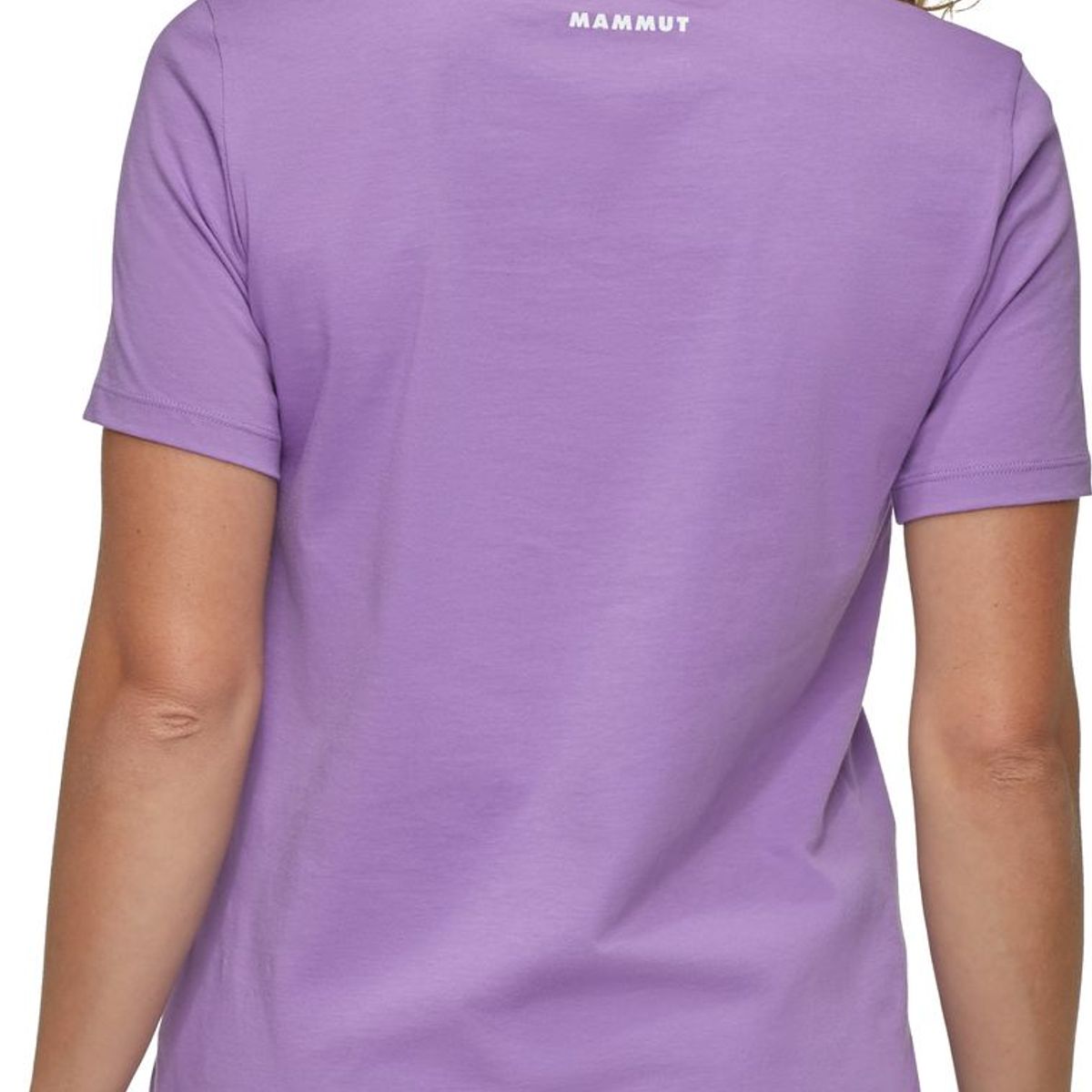 MAMMUT - Polera Mujer Core Logo Morado Mammut