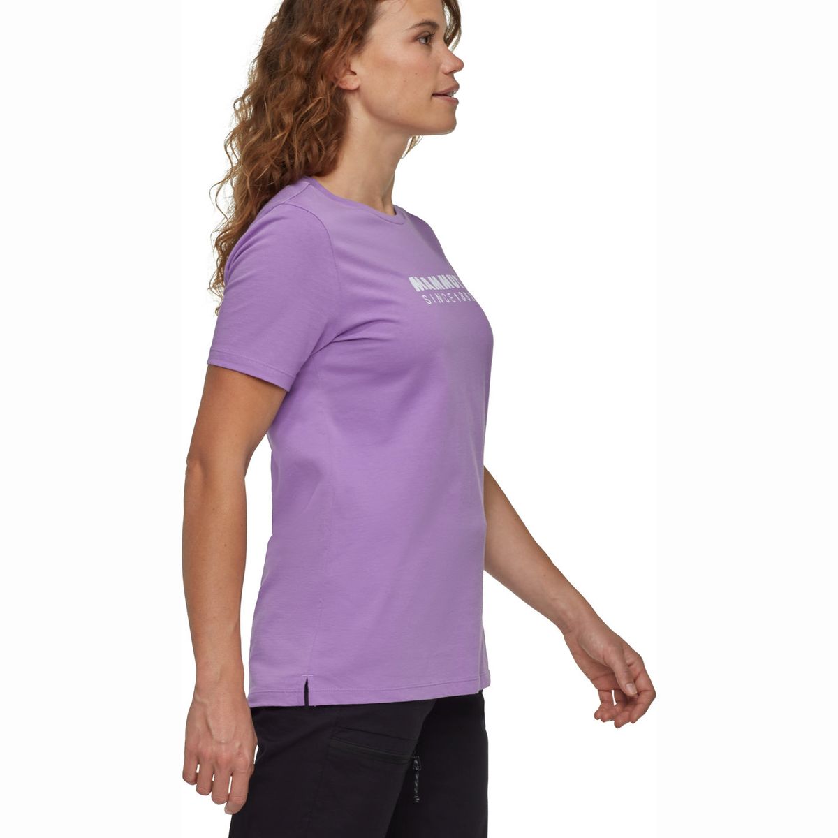 MAMMUT - Polera Mujer Mammut Core Logo Morado