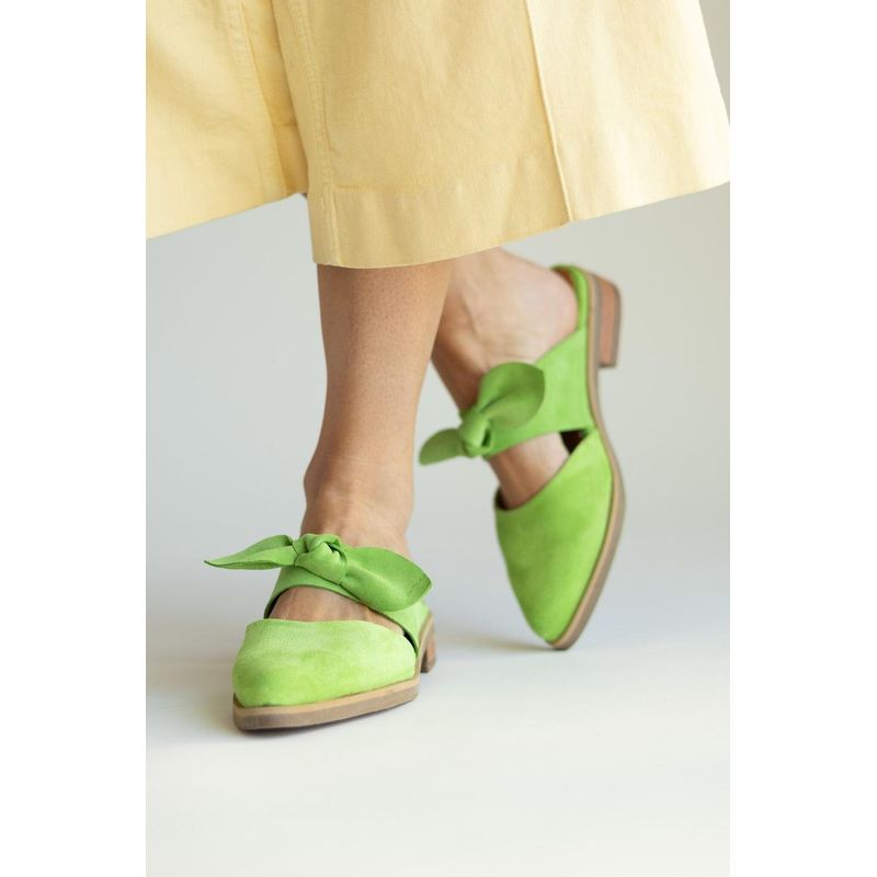 GIANI DAFIRENZE - Babucha Mujer / Marsala Verde