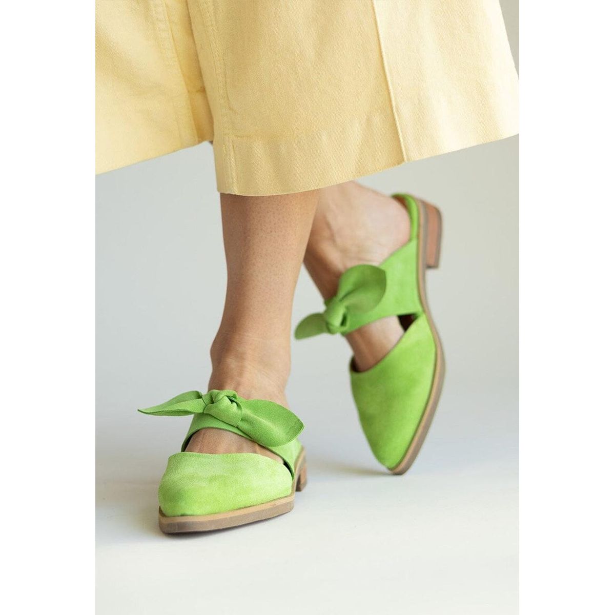 GIANI DAFIRENZE - Babucha Mujer / Marsala Verde