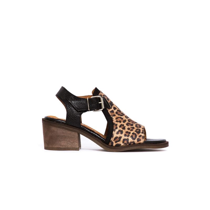 GIANI DAFIRENZE - Sandalia Mujer / Guanay Negro Print