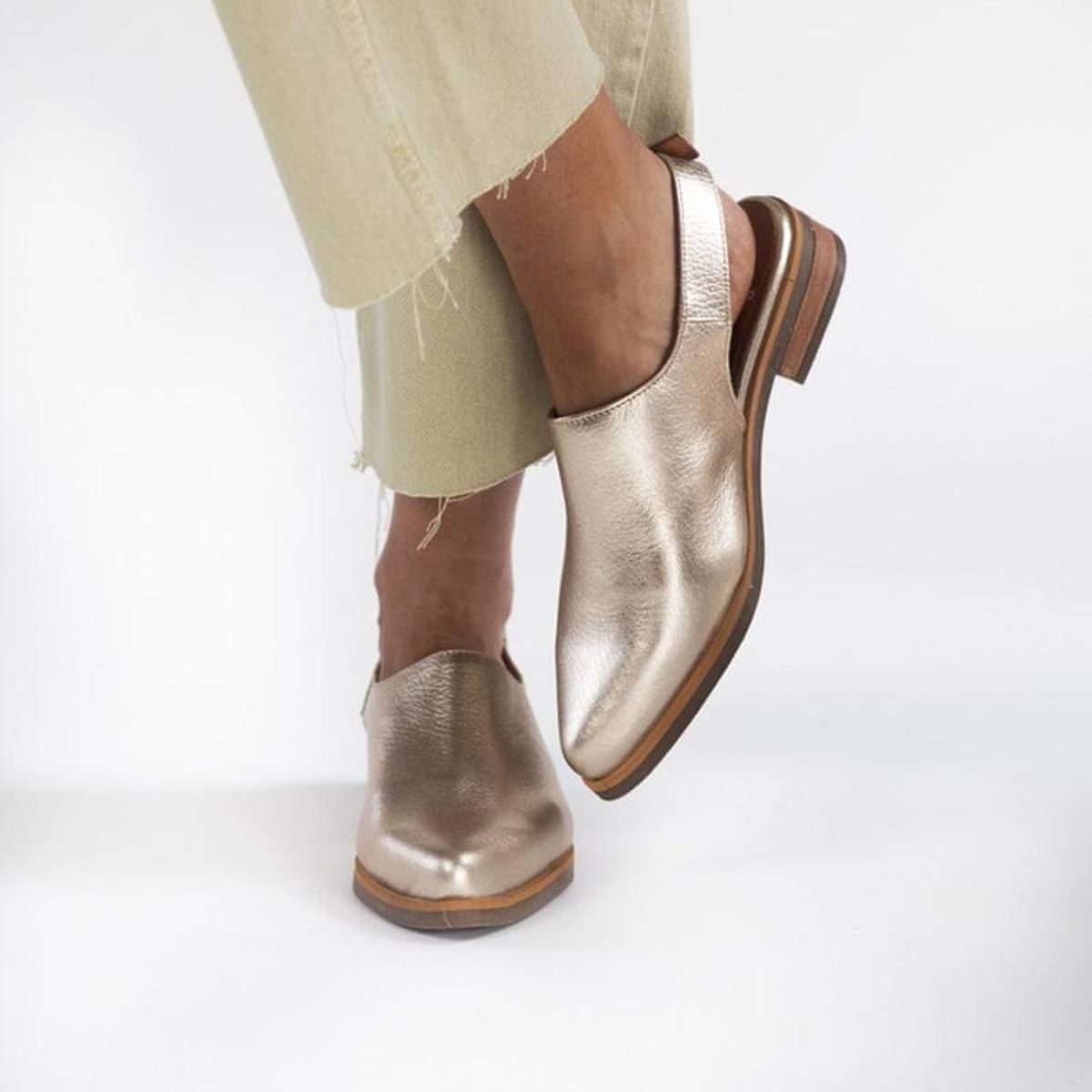 GIANI DAFIRENZE - Babucha Mujer / Cardelina Niquel