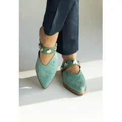 GIANI DAFIRENZE - Babucha Mujer / Pibi Menta