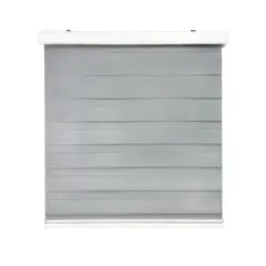 GUIZA - Cortina Roller Duo Zebra Dia y Noche 250 x 200 Cm