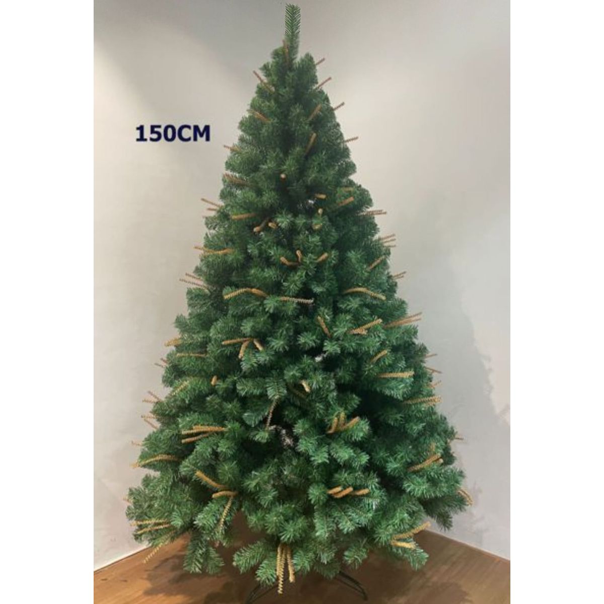 GENERICO - Arbol de Navidad Pino Verde Artificial con Ramas Cafe 150cm
