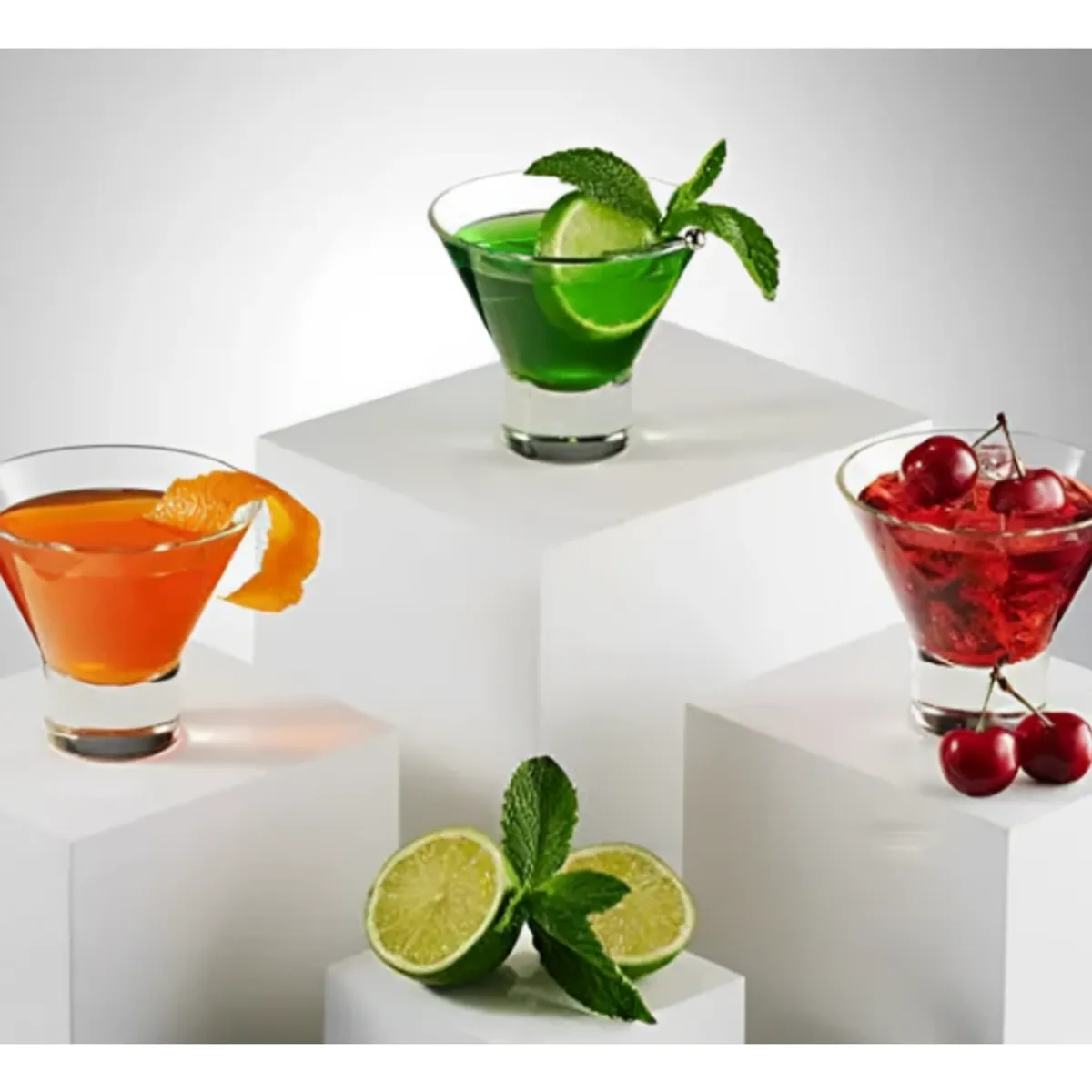 NADIR - Vaso Bajo de Vidrio para Coctel 180 Ml Nadir