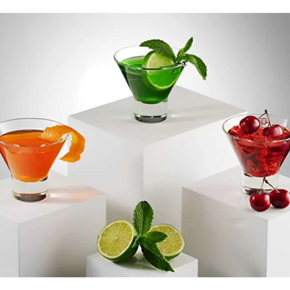 NADIR - Vaso Bajo de Vidrio para Coctel 180 Ml Nadir