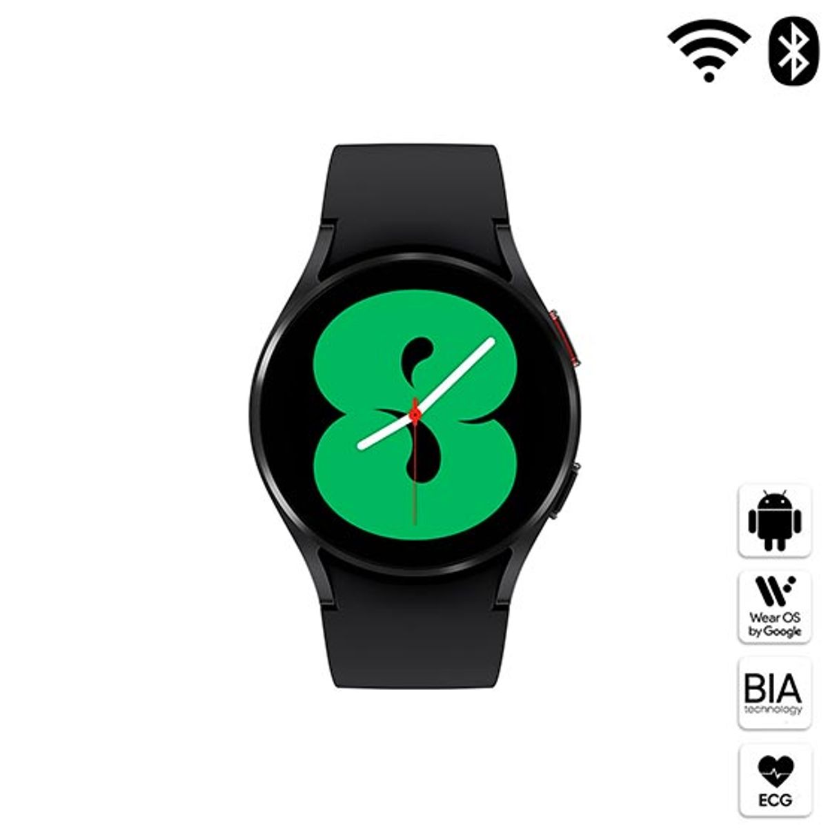 SAMSUNG - Samsung Galaxy Watch4 LTE 40mm - Negro - Reacondicionado