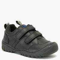 Zapatilla Deportiva Niño Cuero Negro (26 a 29)