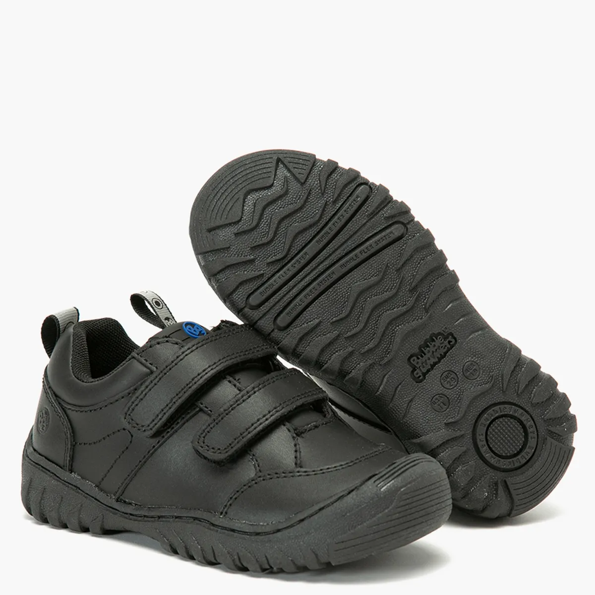 BUBBLE GUMMERS - Zapatilla Deportiva Niño Cuero Negro (26 a 29) Bubble Gummers