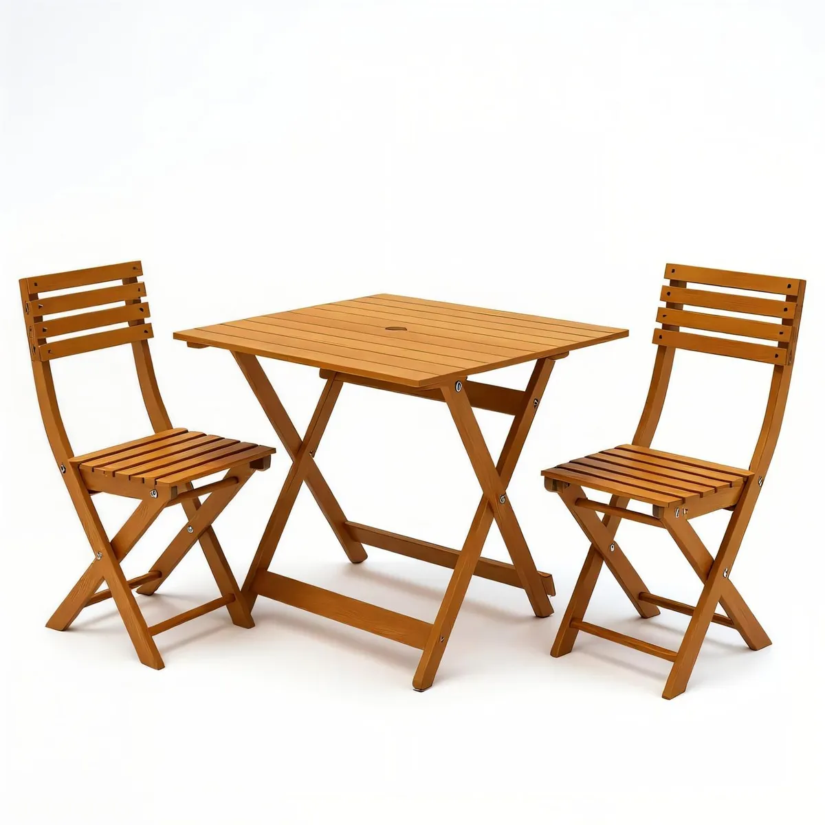 MIDTOWN - Juego de Terraza Madera Plegable Manda Midtown