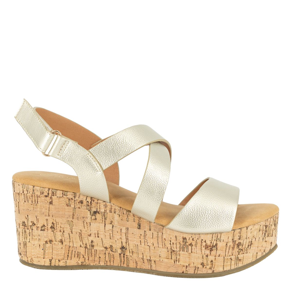 ALQUIMIA - Sandalia Mujer Dorado Milan Alquimia